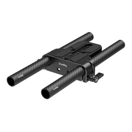 SmallRig 5609 - zestaw, dolna płyta montażowa z otworami na pręt, 2x pręty 15mm_1
